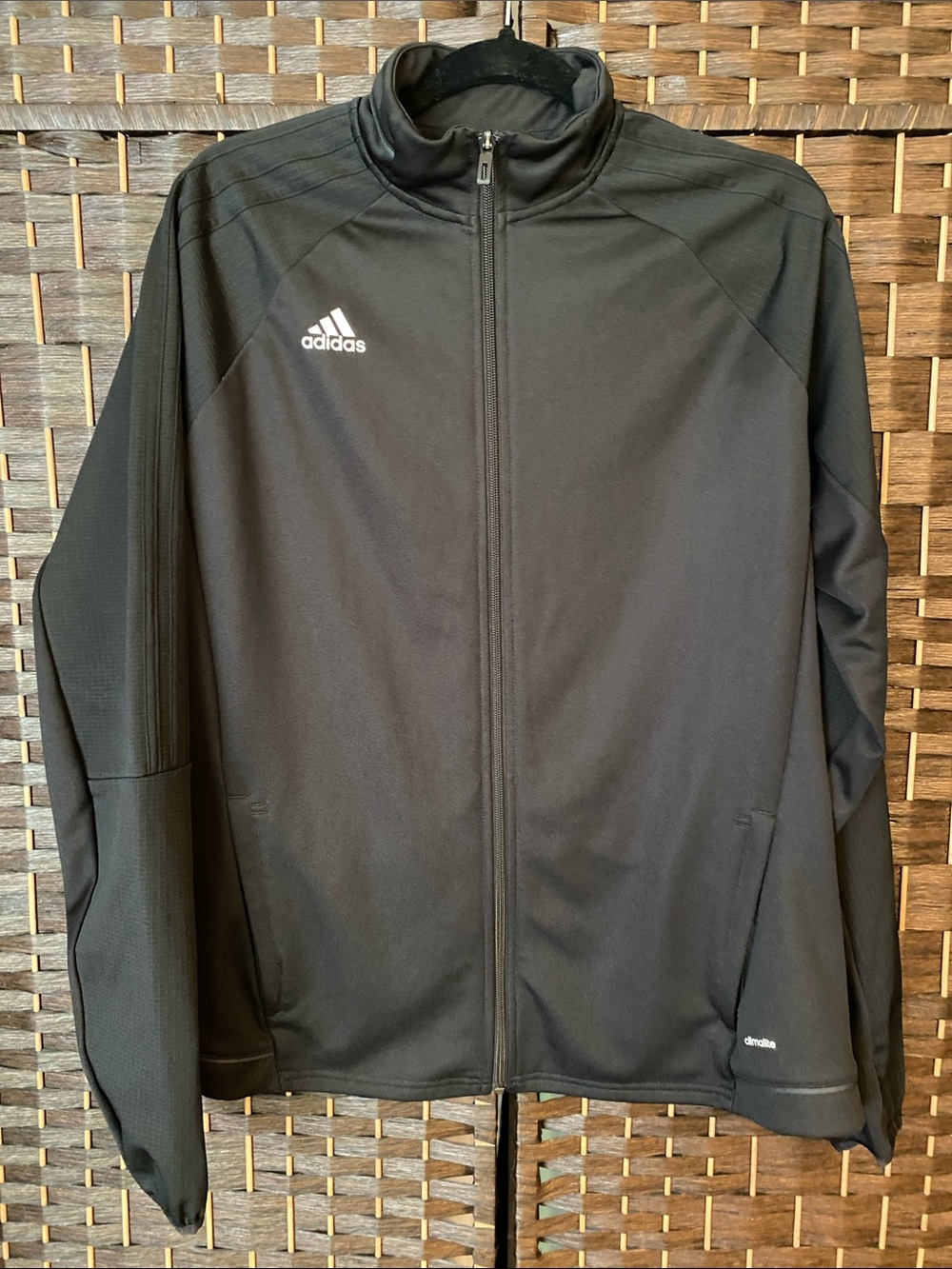 adidas Woman’s XL Black Full-Zip Performance Jacket